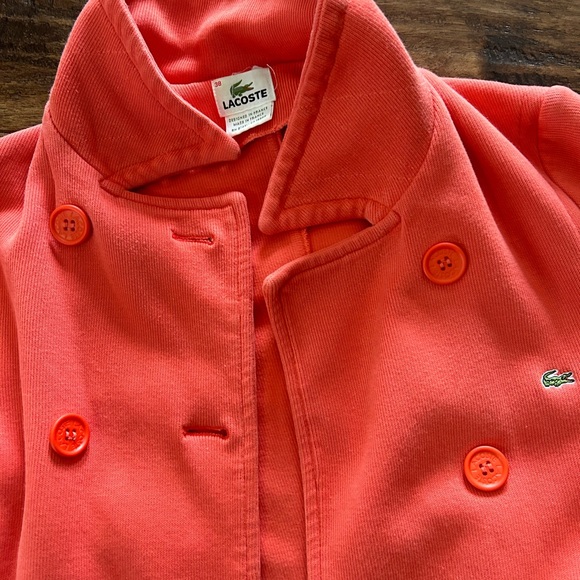 Lacoste Women’s Peacoat - size 38 (Med) - Picture 2 of 3